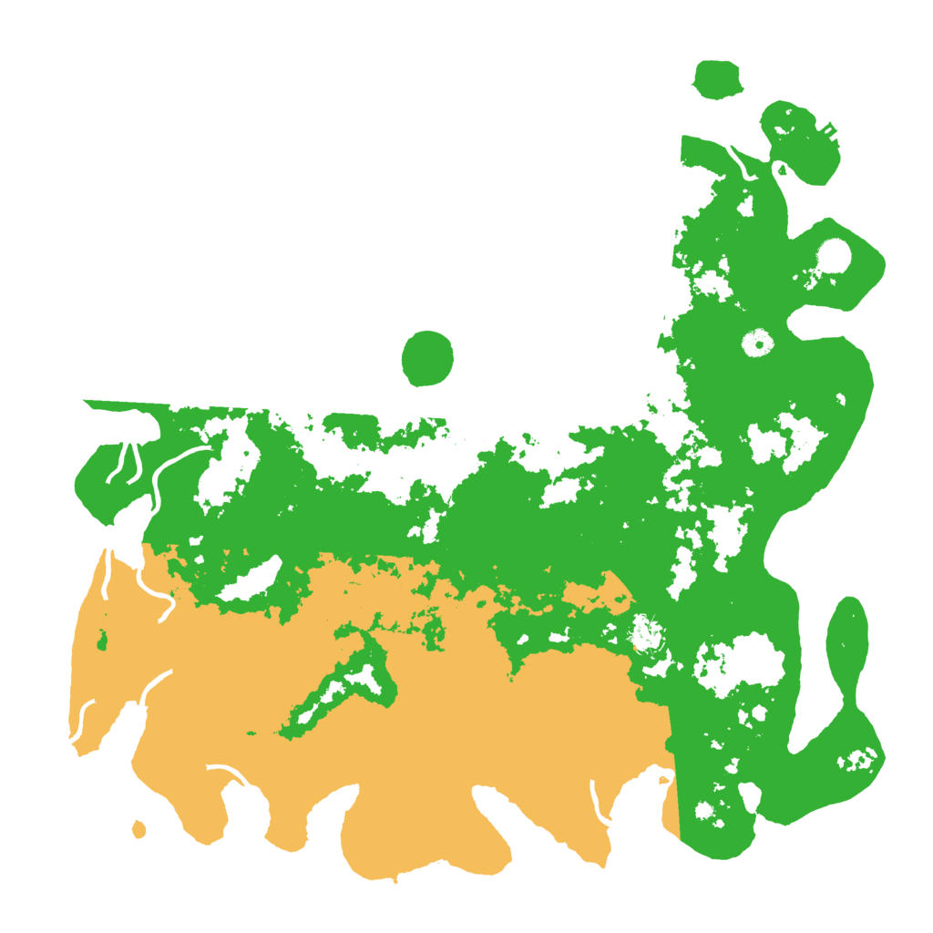 Biome Rust Map: Procedural Map, Size: 4800, Seed: 1270939568