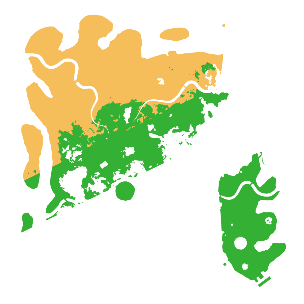 Biome Rust Map: Procedural Map, Size: 4250, Seed: 25524