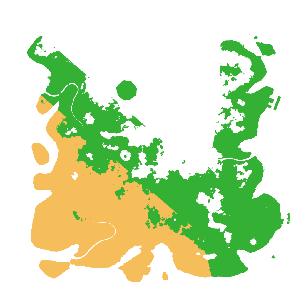 Biome Rust Map: Procedural Map, Size: 4250, Seed: 691607593