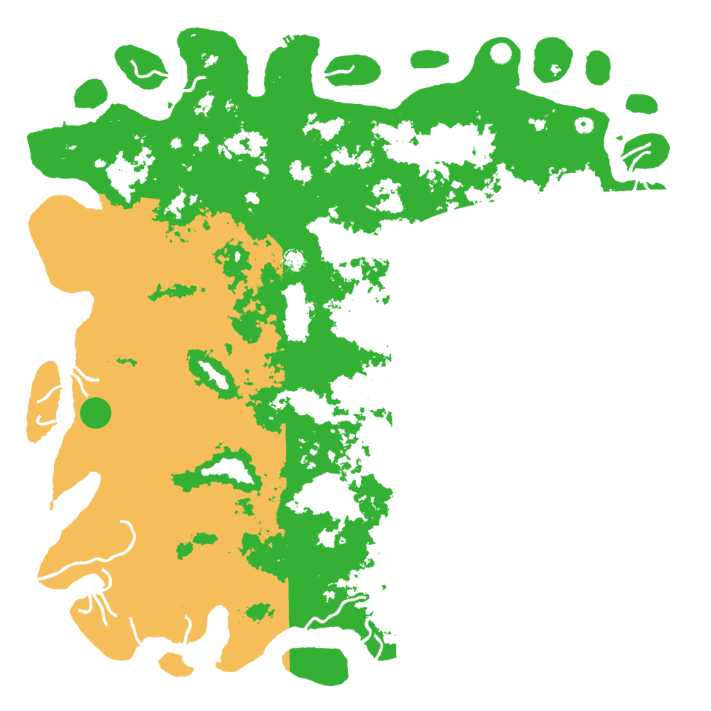 Biome Rust Map: Procedural Map, Size: 6000, Seed: 37613529