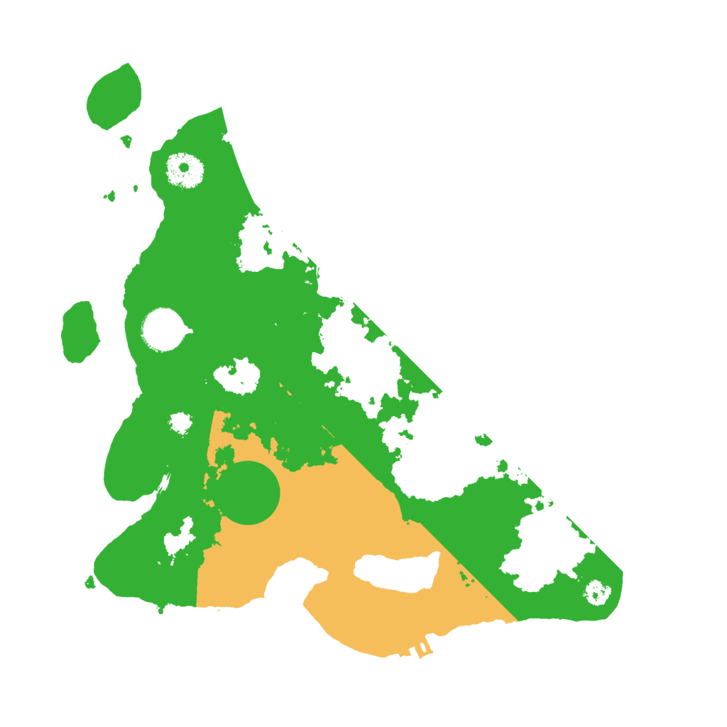 Biome Rust Map: Procedural Map, Size: 3000, Seed: 511655076