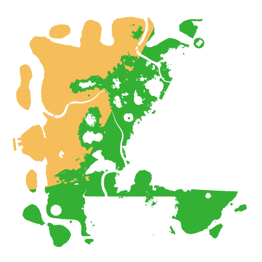 Biome Rust Map: Procedural Map, Size: 4250, Seed: 1845851581