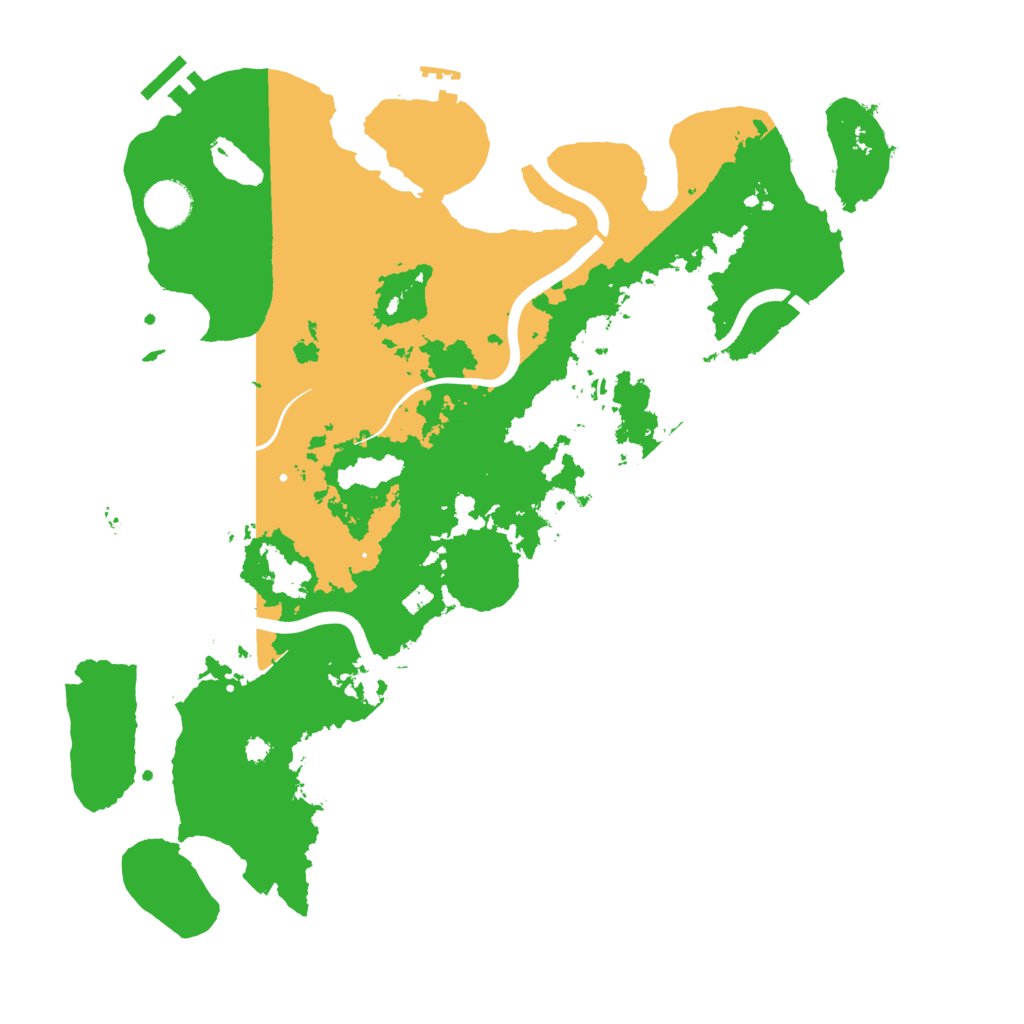 Biome Rust Map: Procedural Map, Size: 3800, Seed: 2190326