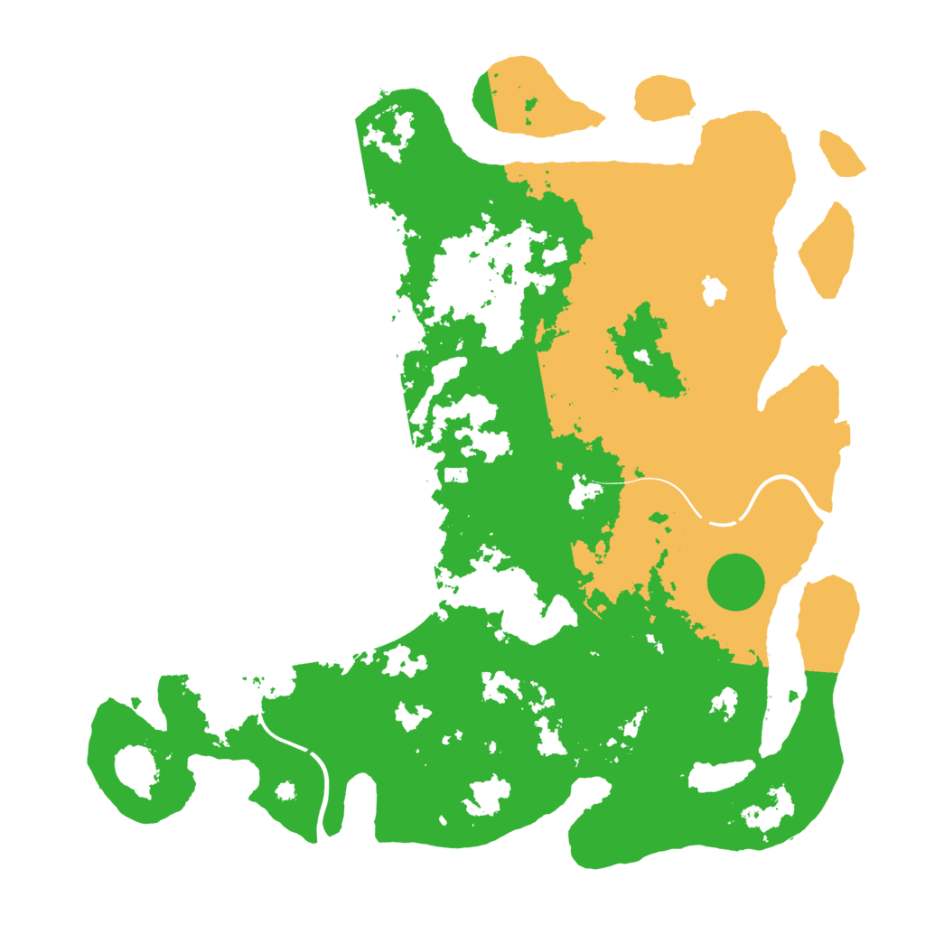 Biome Rust Map: Procedural Map, Size: 4250, Seed: 475918039