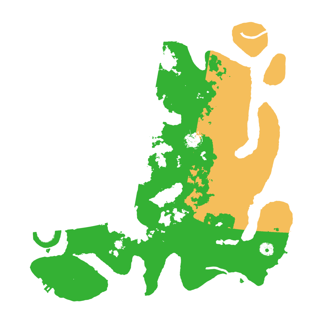 Biome Rust Map: Procedural Map, Size: 3500, Seed: 1126917972