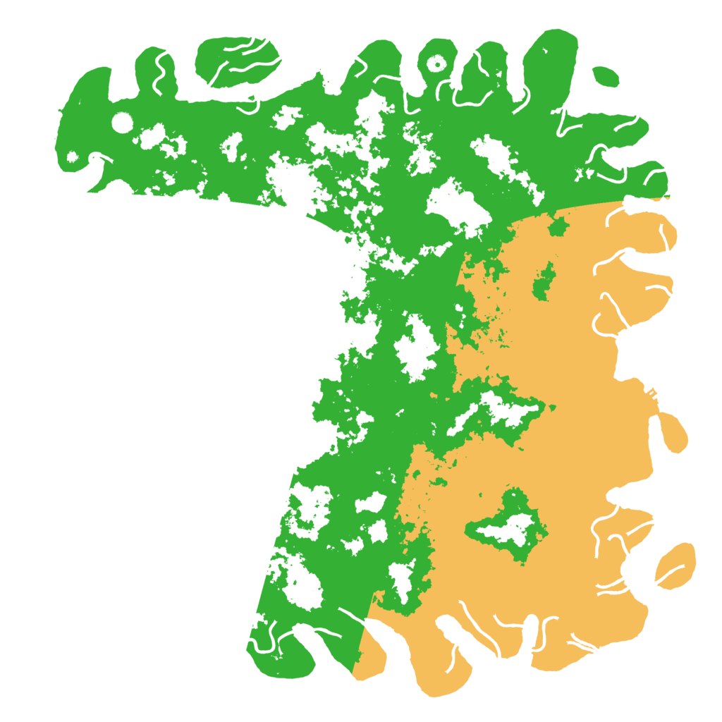 Biome Rust Map: Procedural Map, Size: 6000, Seed: 6356823