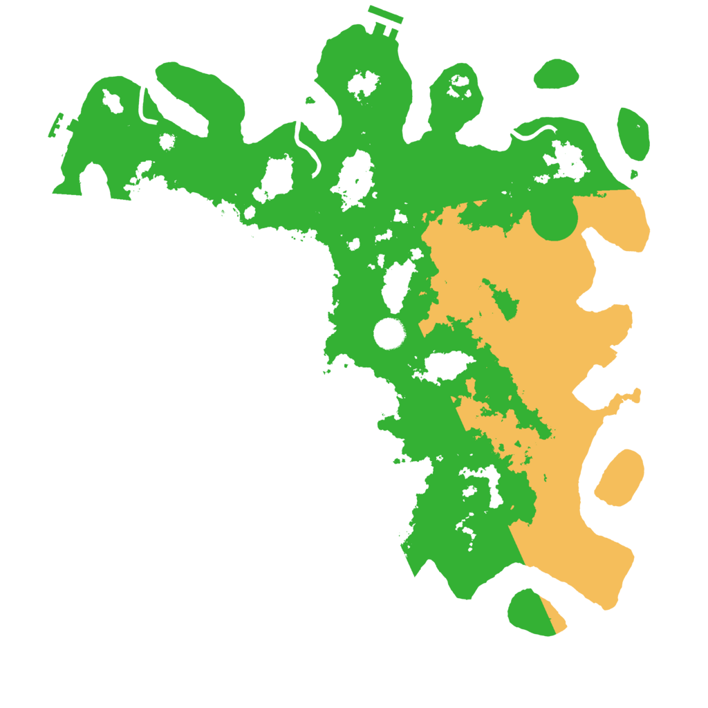 Biome Rust Map: Procedural Map, Size: 4000, Seed: 532996509