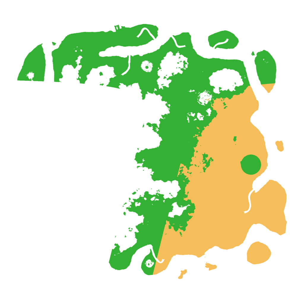 Biome Rust Map: Procedural Map, Size: 4000, Seed: 244122769