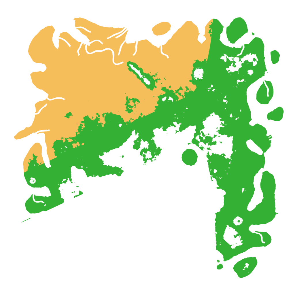 Biome Rust Map: Procedural Map, Size: 5000, Seed: 1797844656