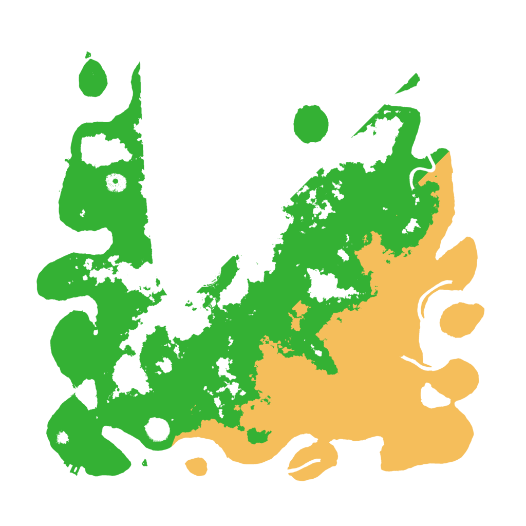 Biome Rust Map: Procedural Map, Size: 4000, Seed: 19185042