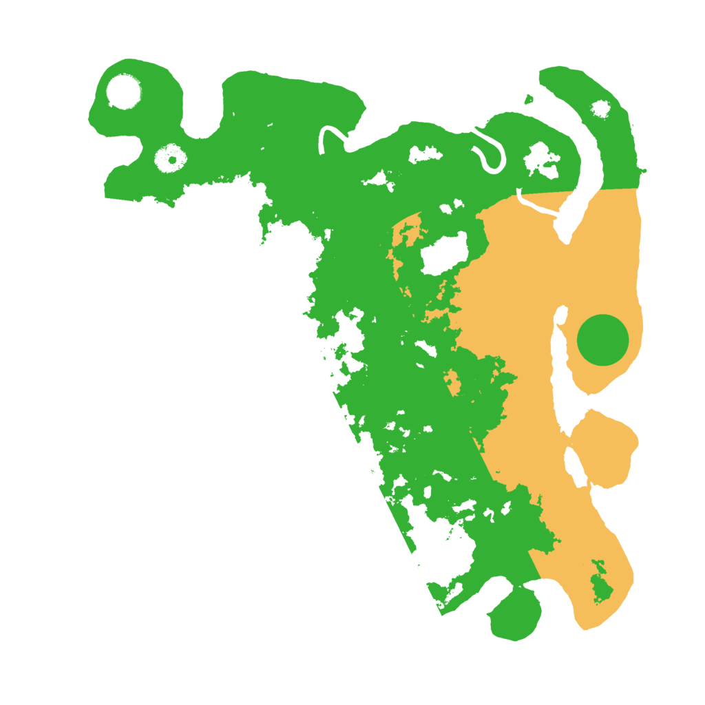 Biome Rust Map: Procedural Map, Size: 3600, Seed: 769048769