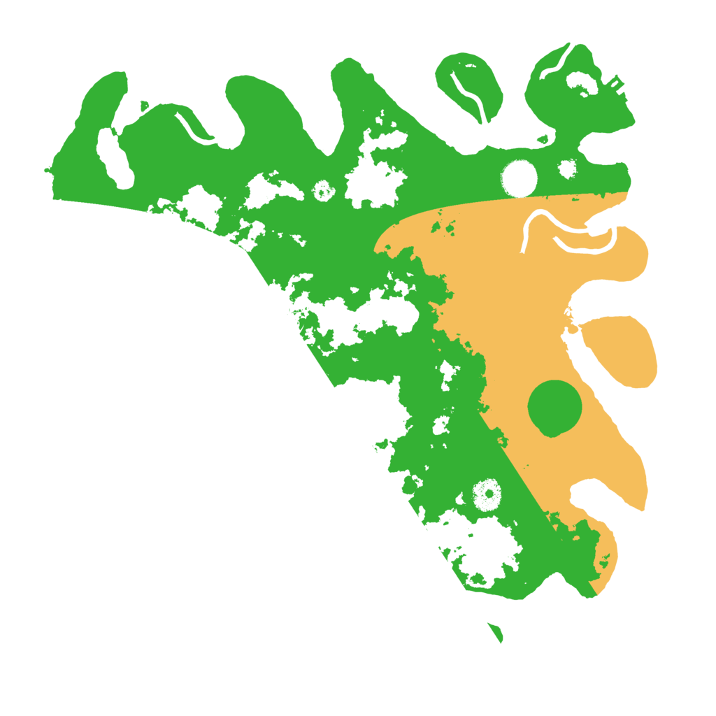 Biome Rust Map: Procedural Map, Size: 3500, Seed: 35429815
