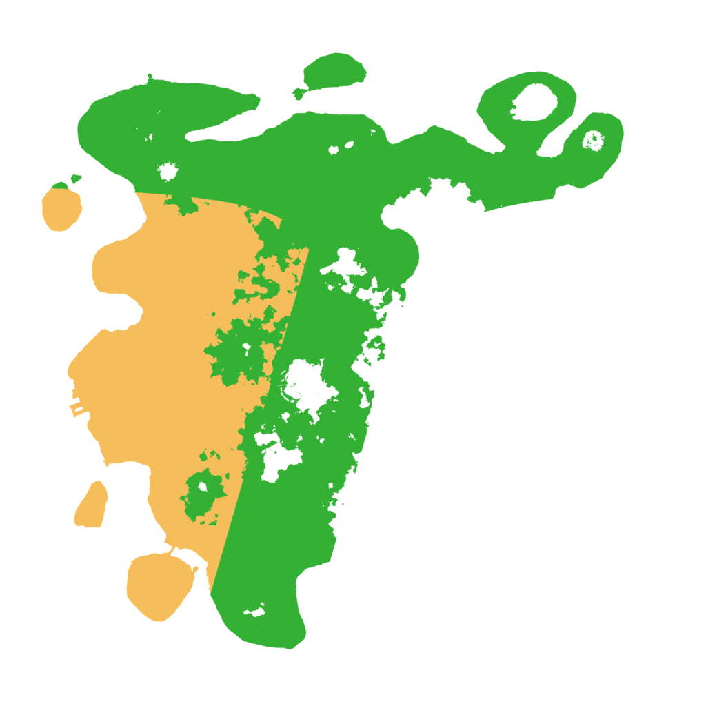 Biome Rust Map: Procedural Map, Size: 3501, Seed: 242064337