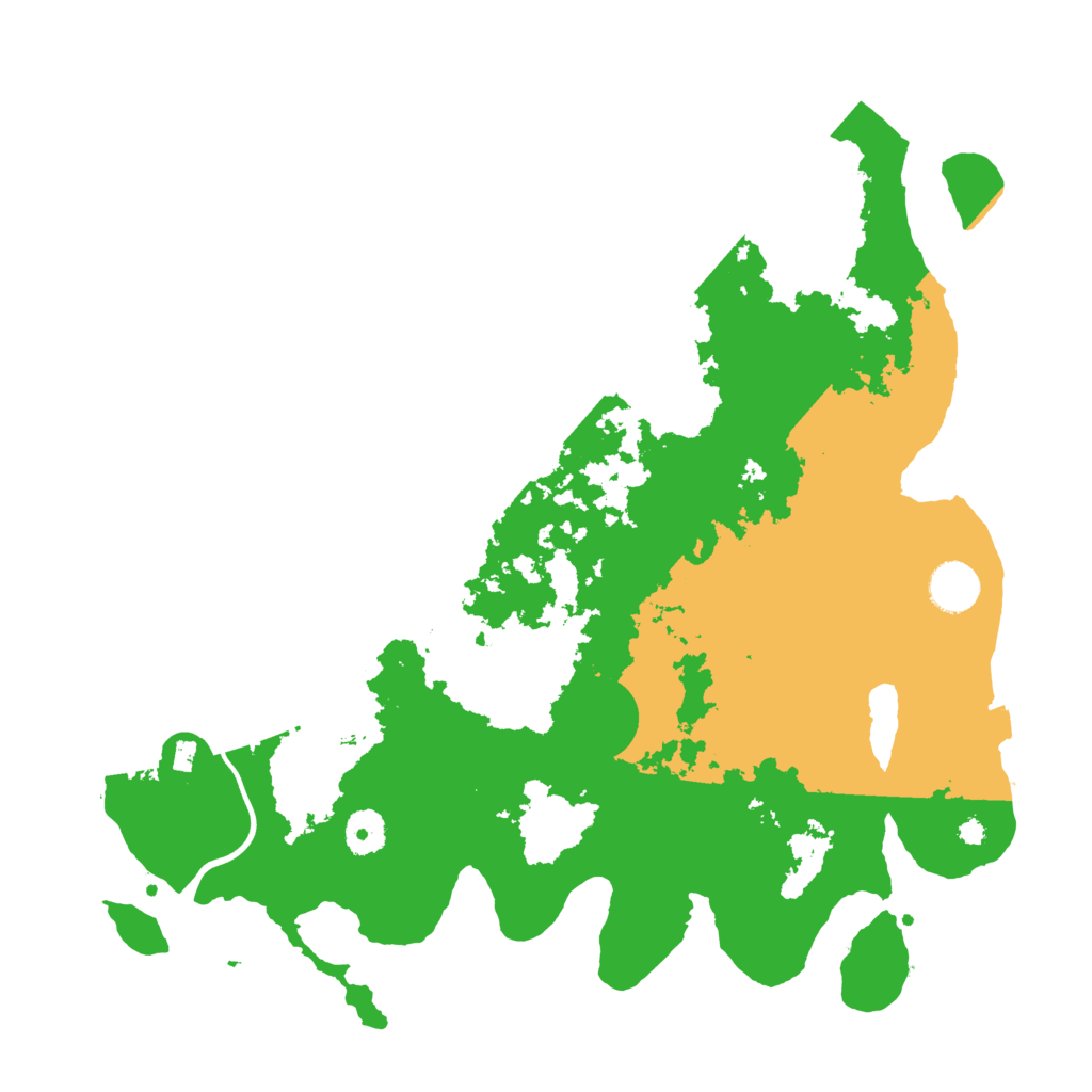 Biome Rust Map: Procedural Map, Size: 3800, Seed: 51983048