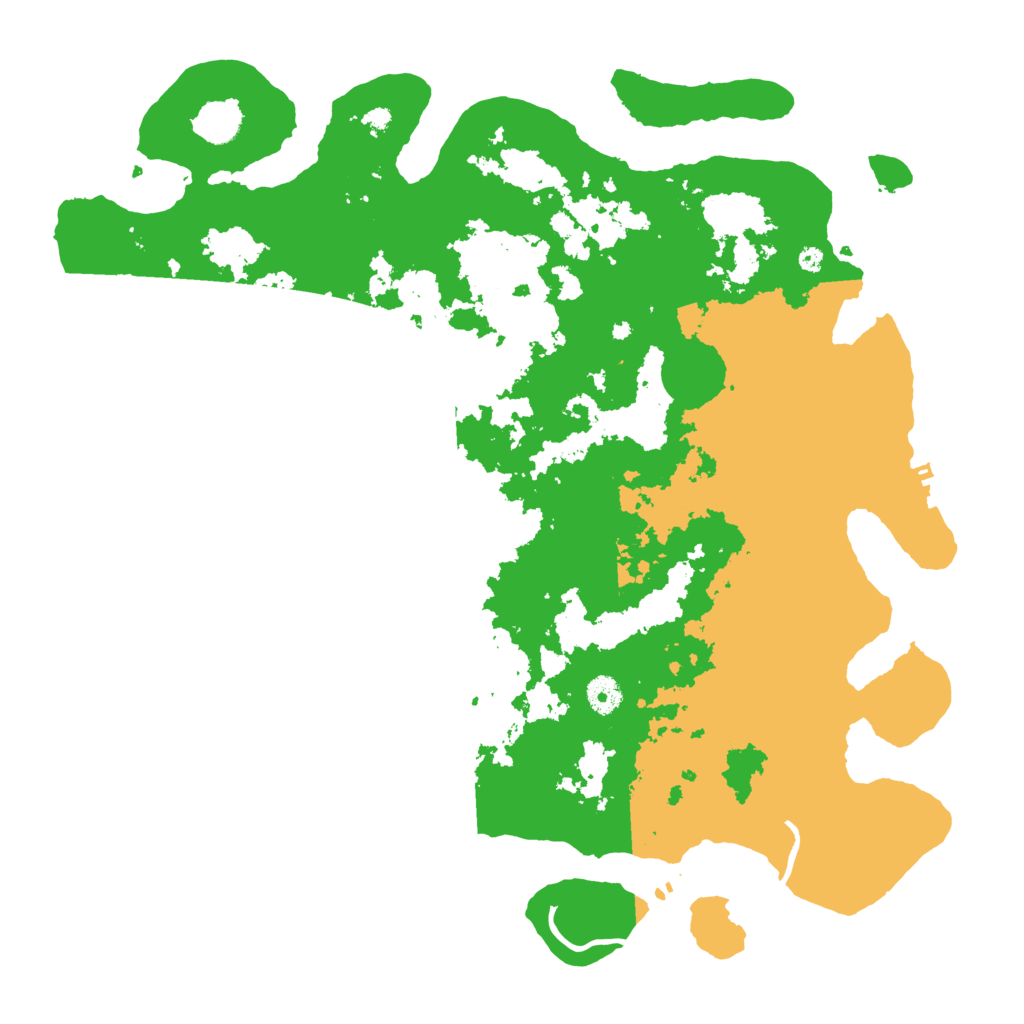 Biome Rust Map: Procedural Map, Size: 4250, Seed: 1331382998