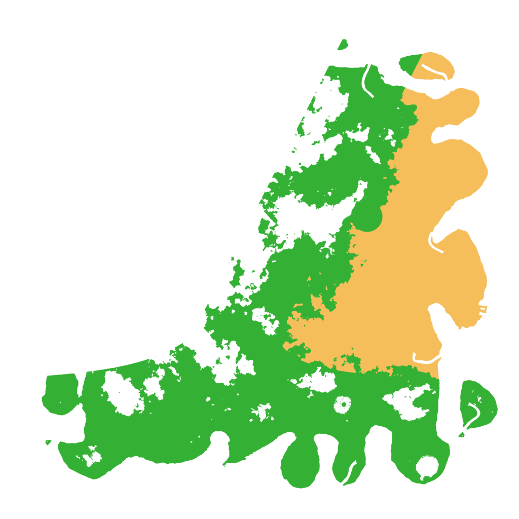 Biome Rust Map: Procedural Map, Size: 4500, Seed: 273671894
