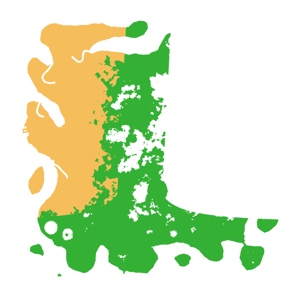 Biome Rust Map: Procedural Map, Size: 4000, Seed: 78623623