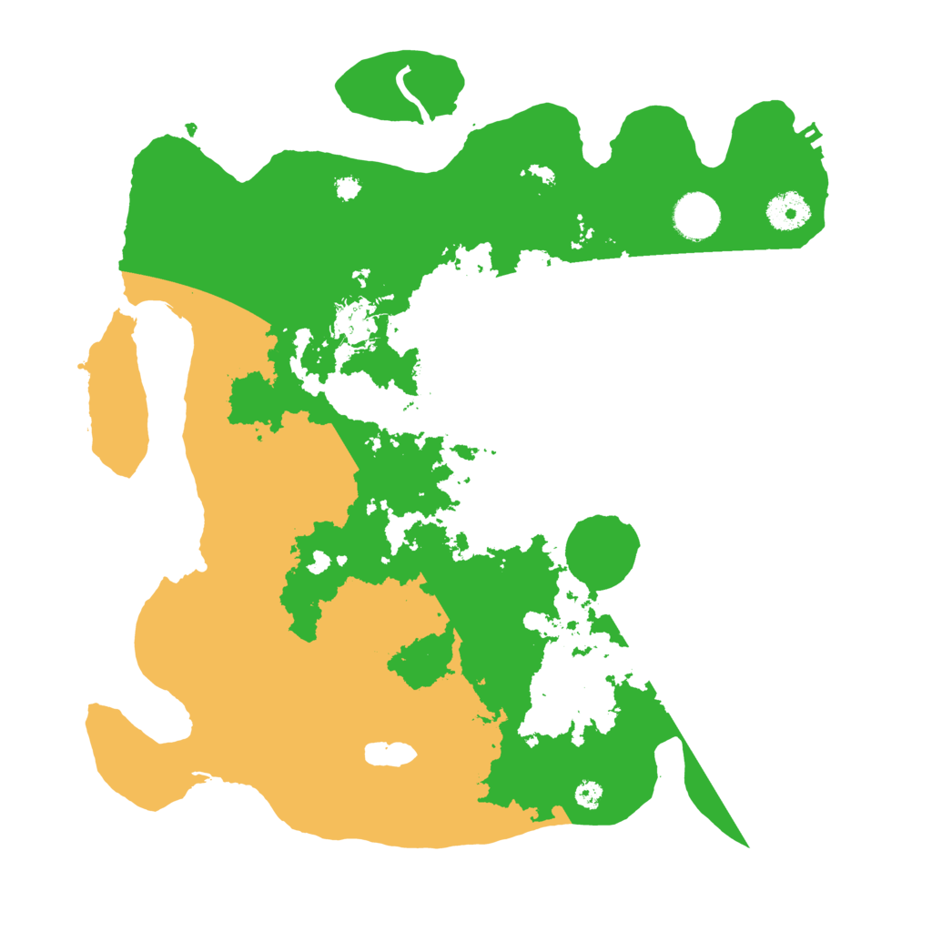 Biome Rust Map: Procedural Map, Size: 3500, Seed: 93137809