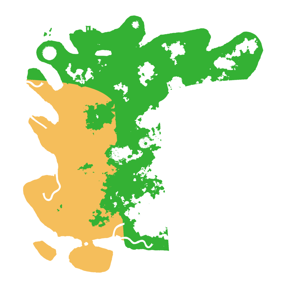 Biome Rust Map: Procedural Map, Size: 3750, Seed: 7234742
