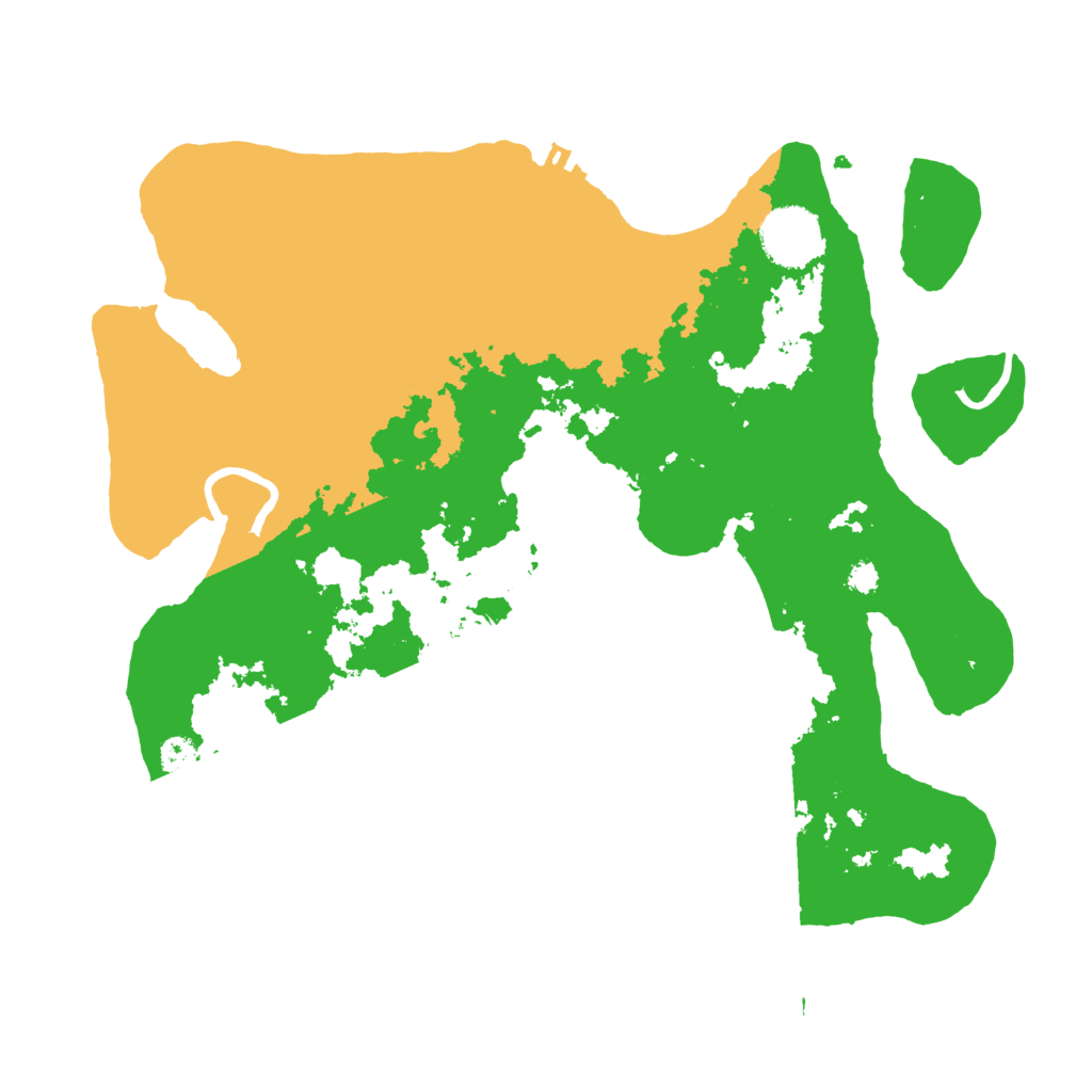 Biome Rust Map: Procedural Map, Size: 3250, Seed: 17227724