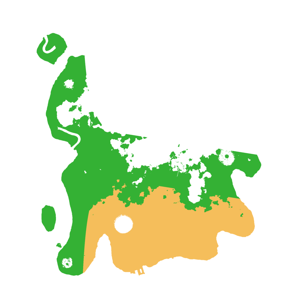 Biome Rust Map: Procedural Map, Size: 3000, Seed: 1438474853