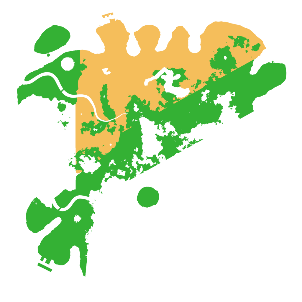 Biome Rust Map: Procedural Map, Size: 4000, Seed: 264606136