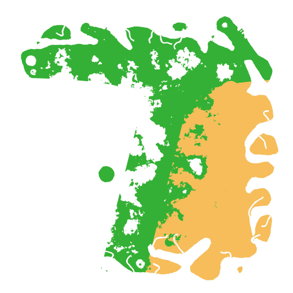 Biome Rust Map: Procedural Map, Size: 5000, Seed: 694424260