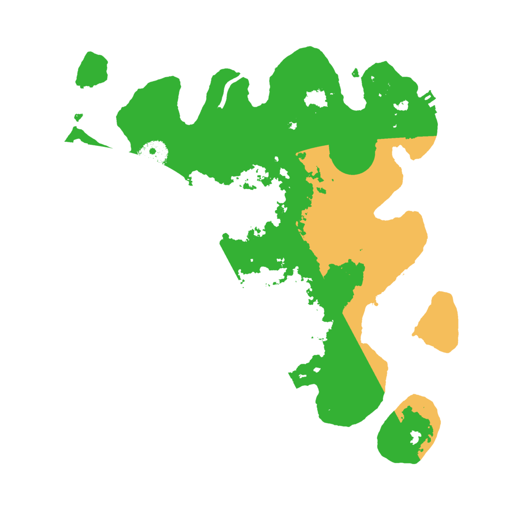 Biome Rust Map: Procedural Map, Size: 3000, Seed: 1543607874