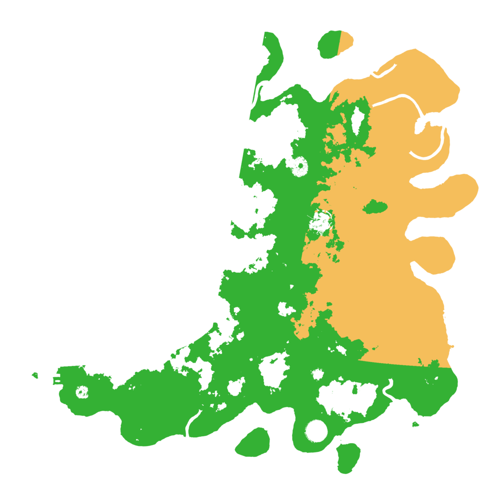 Biome Rust Map: Procedural Map, Size: 4000, Seed: 691244071