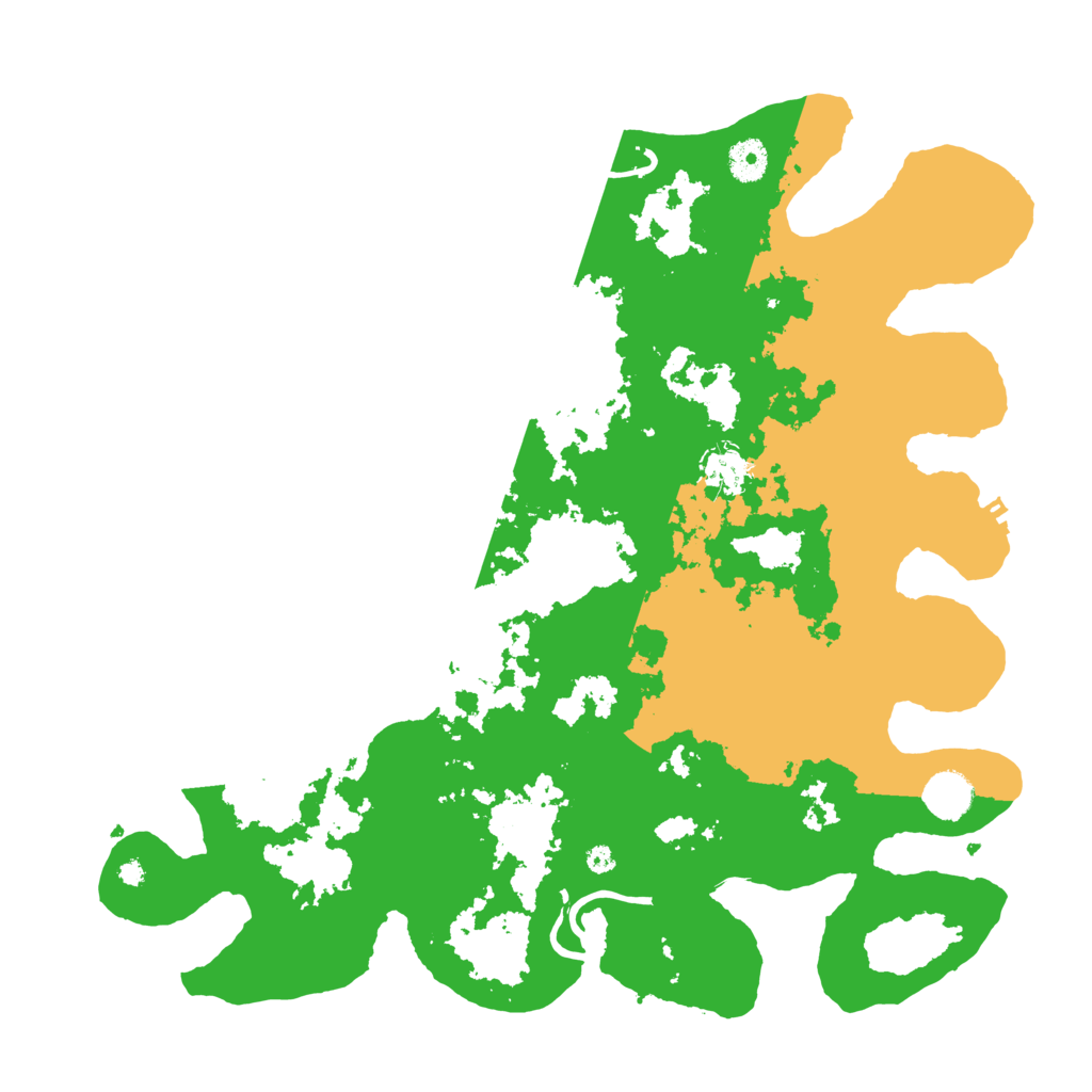 Biome Rust Map: Procedural Map, Size: 4000, Seed: 3370949