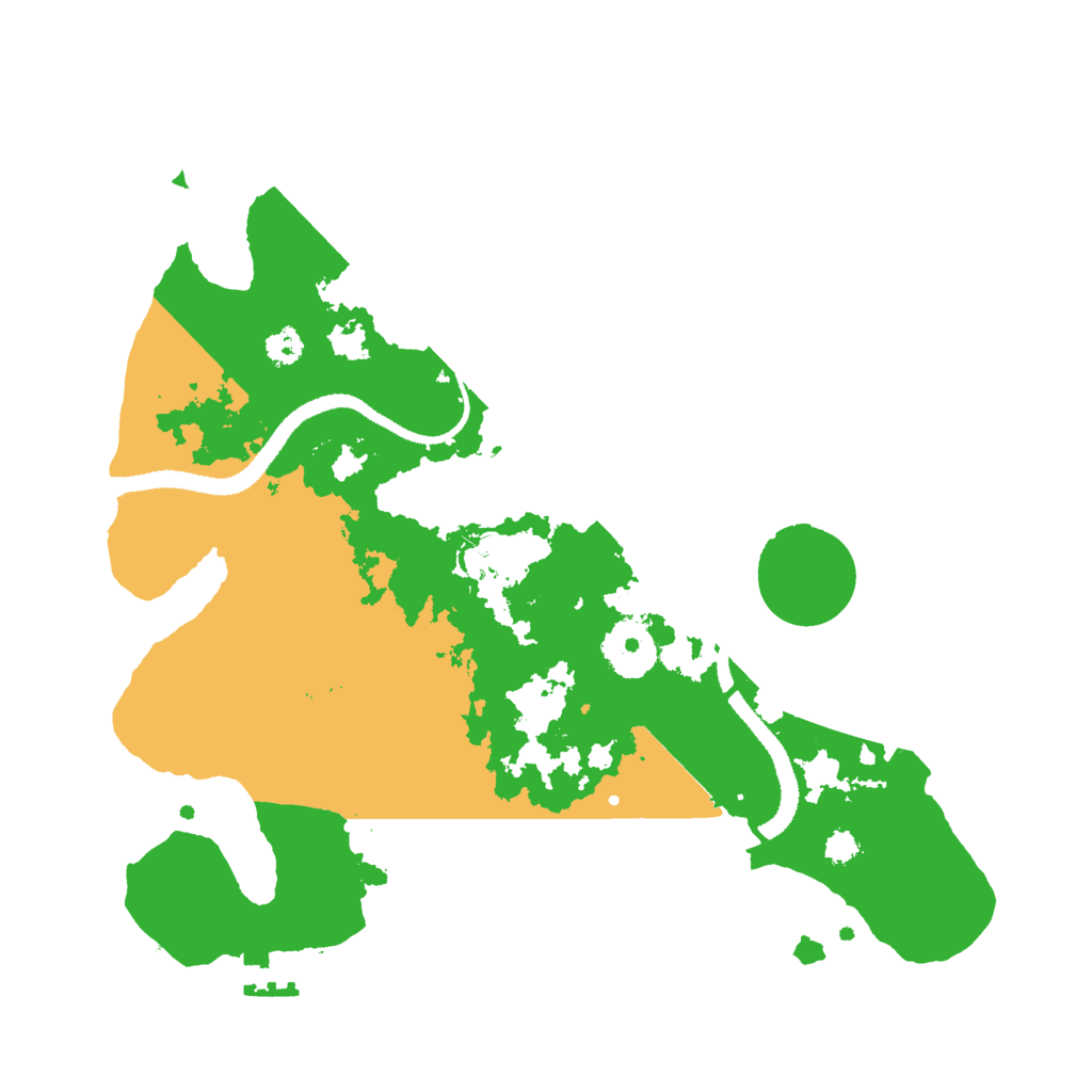 Biome Rust Map: Procedural Map, Size: 3000, Seed: 1358345968