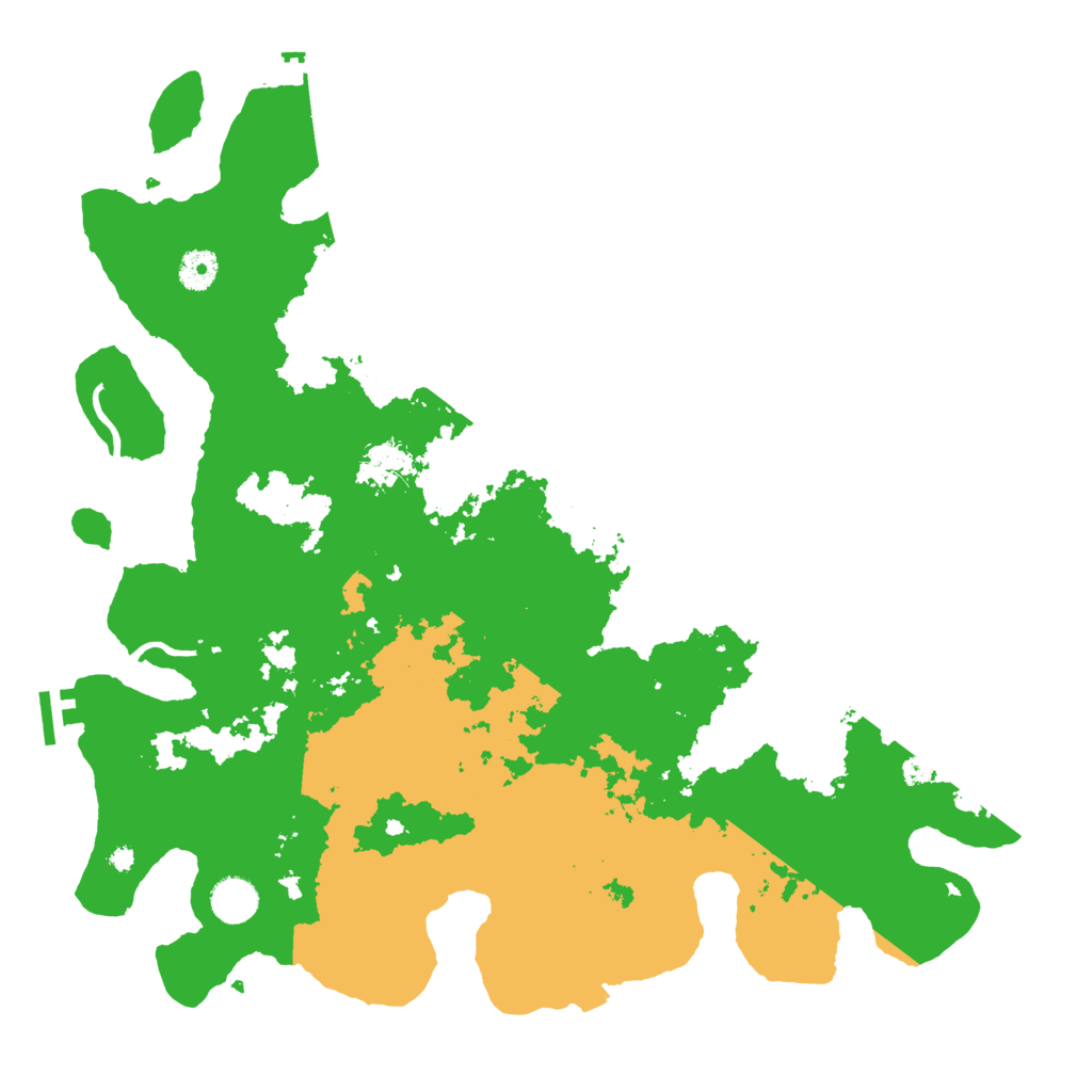 Biome Rust Map: Procedural Map, Size: 4096, Seed: 460007569