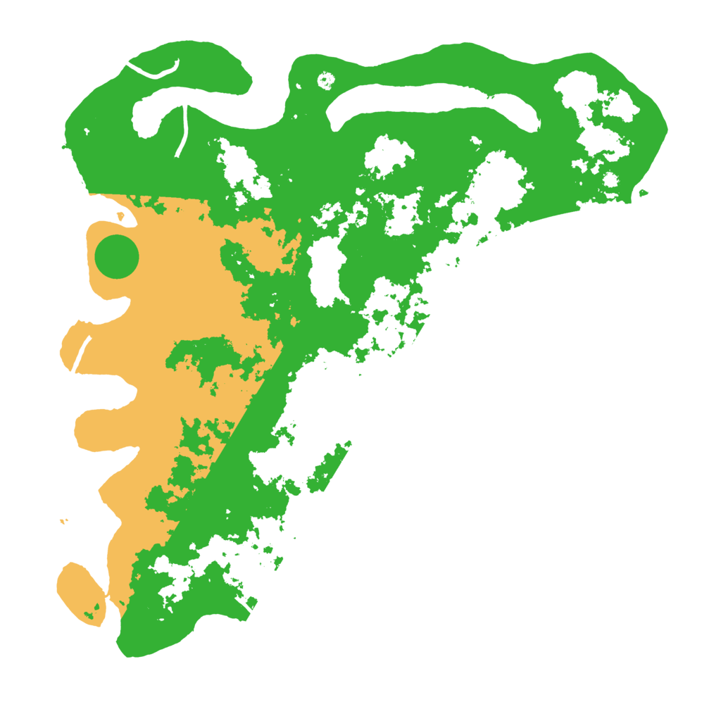 Biome Rust Map: Procedural Map, Size: 4300, Seed: 1415965828