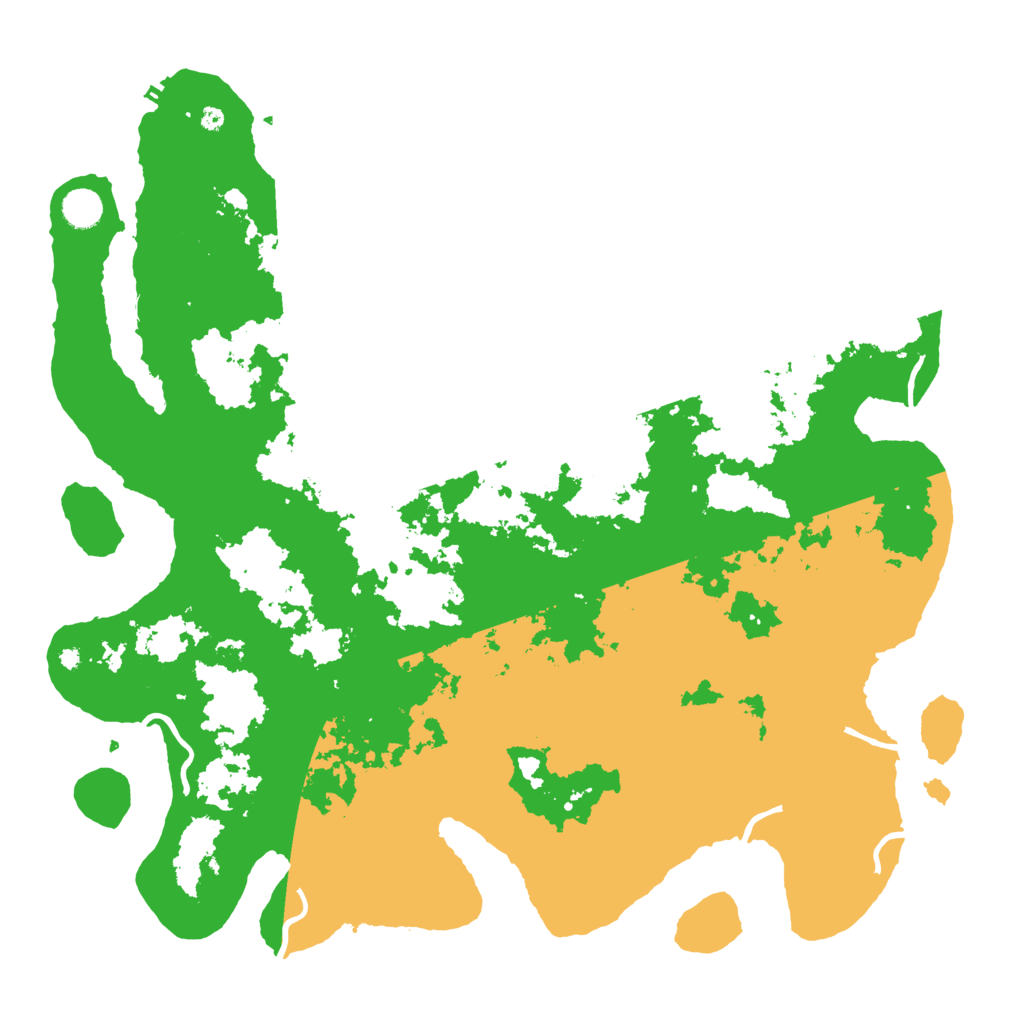 Biome Rust Map: Procedural Map, Size: 4500, Seed: 278803168