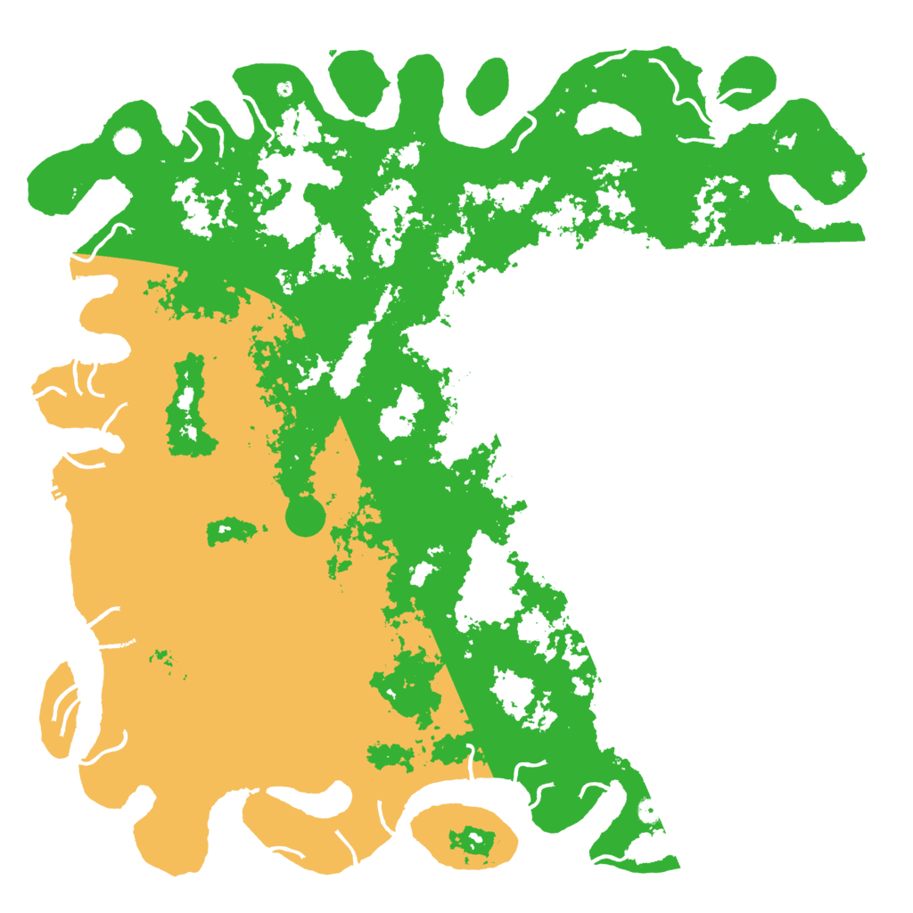 Biome Rust Map: Procedural Map, Size: 6000, Seed: 16861318