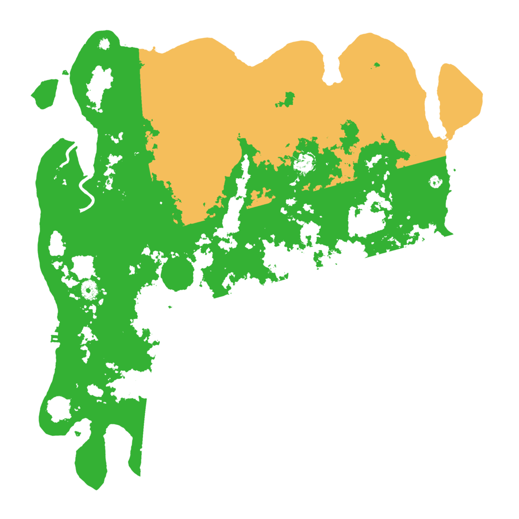 Biome Rust Map: Procedural Map, Size: 4300, Seed: 2023