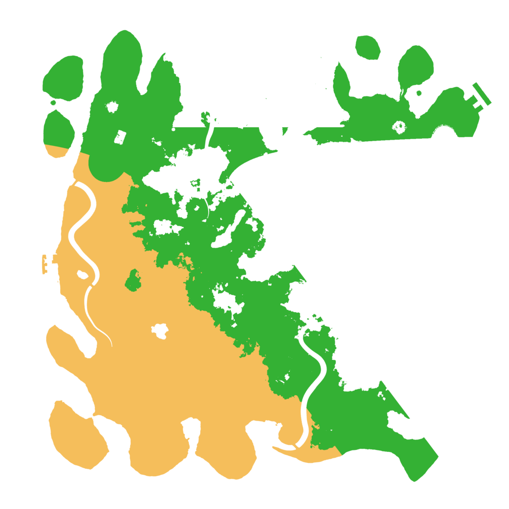 Biome Rust Map: Procedural Map, Size: 4000, Seed: 1782973227