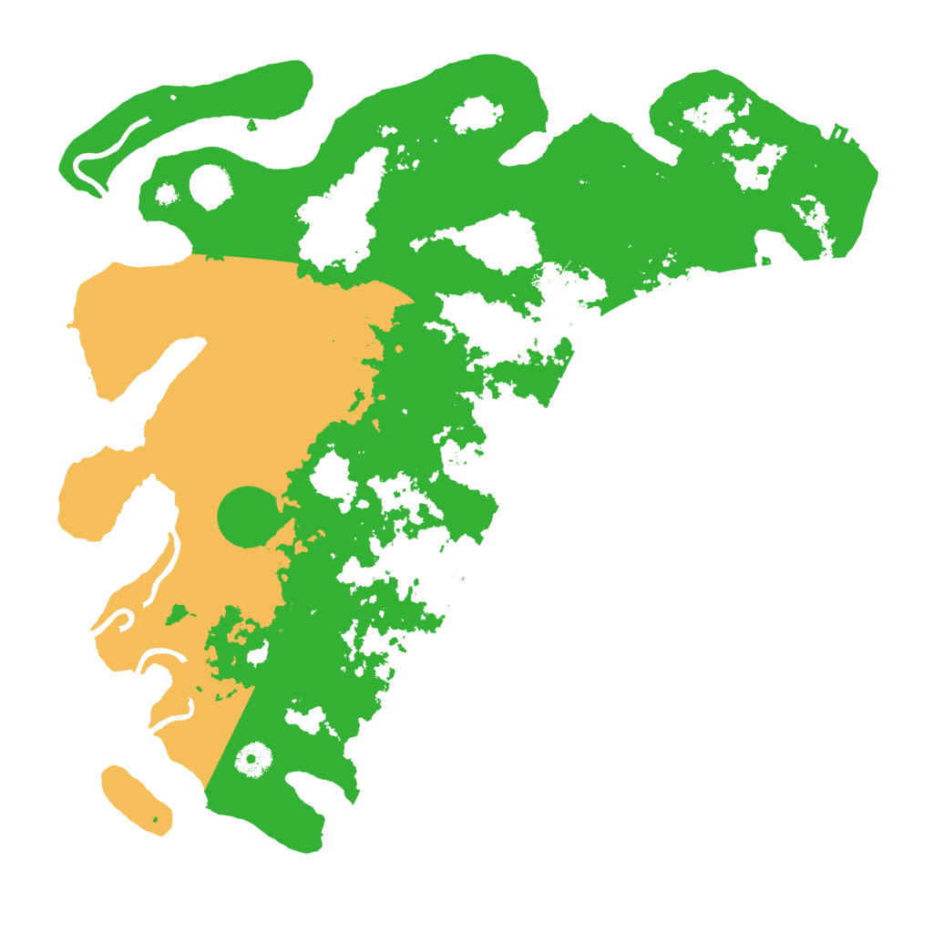 Biome Rust Map: Procedural Map, Size: 4000, Seed: 585858