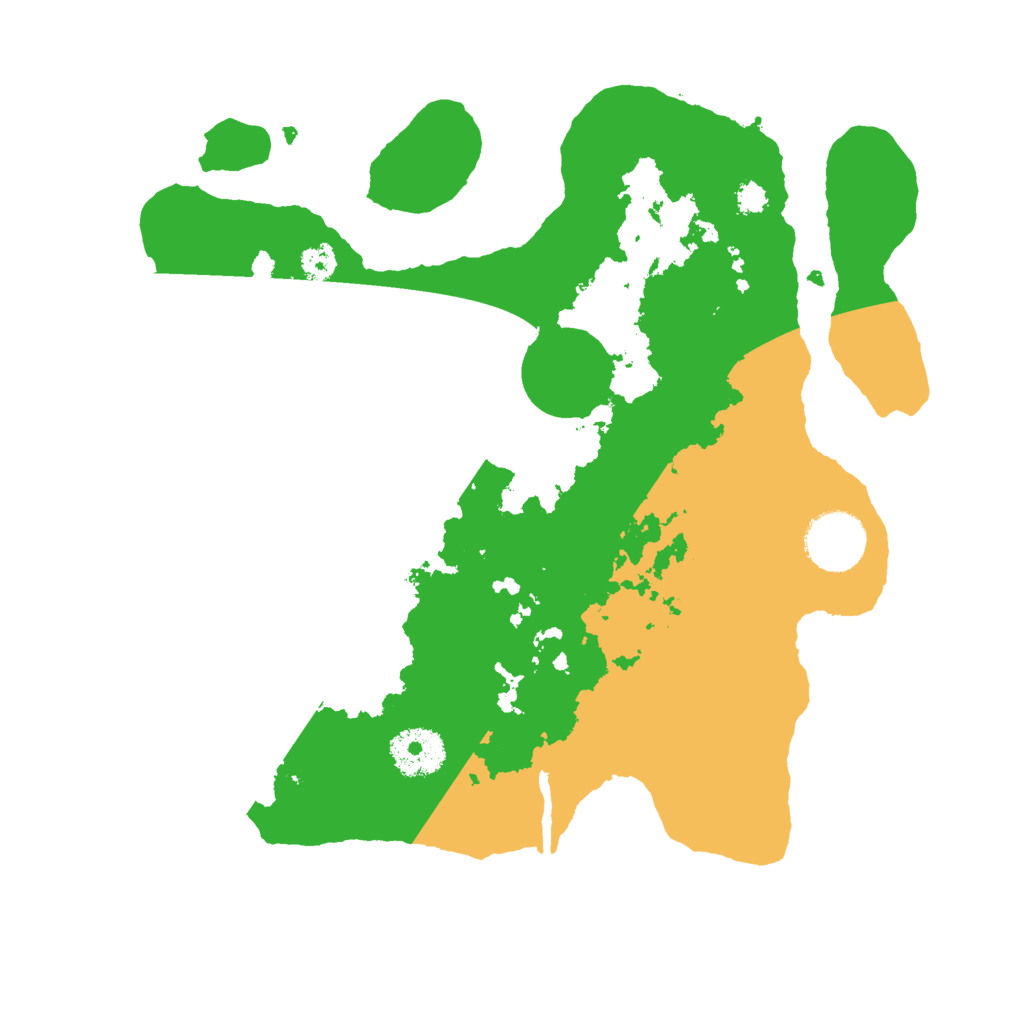 Biome Rust Map: Procedural Map, Size: 3000, Seed: 74216