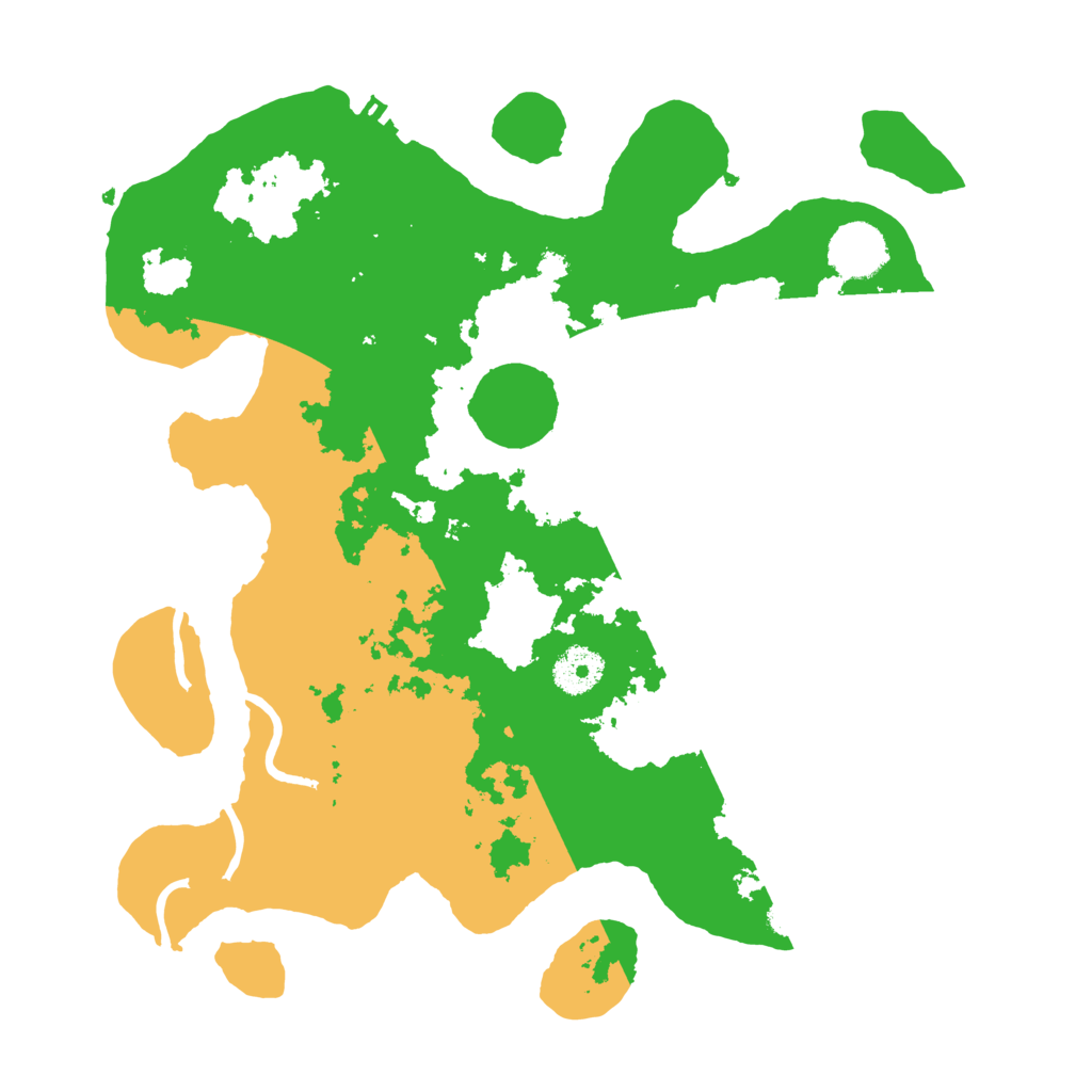 Biome Rust Map: Procedural Map, Size: 3400, Seed: 69696969