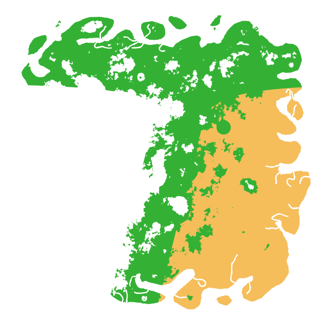 Biome Rust Map: Procedural Map, Size: 6000, Seed: 694424260