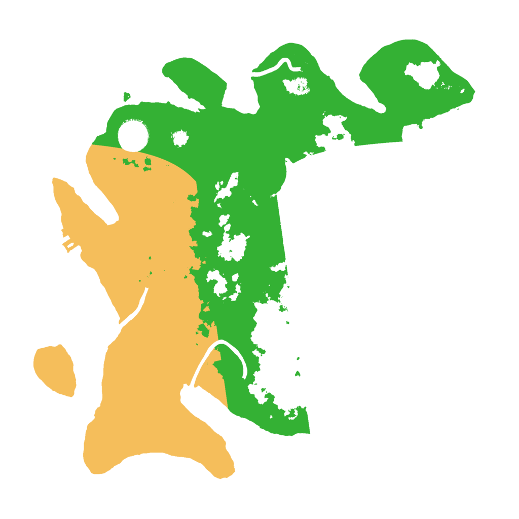 Biome Rust Map: Procedural Map, Size: 3000, Seed: 237803187