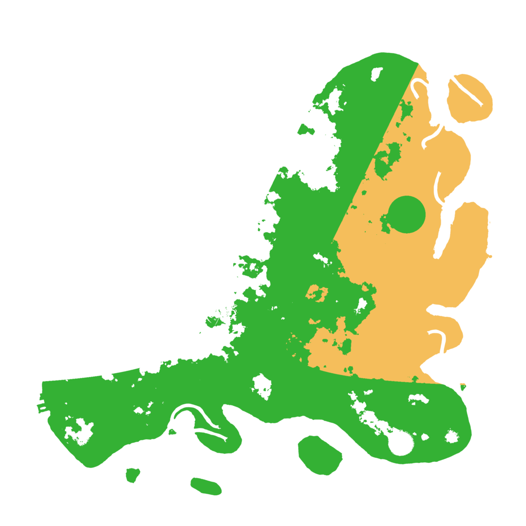 Biome Rust Map: Procedural Map, Size: 3700, Seed: 1360398362