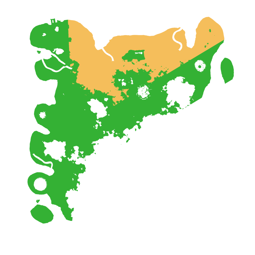 Biome Rust Map: Procedural Map, Size: 3500, Seed: 719682767