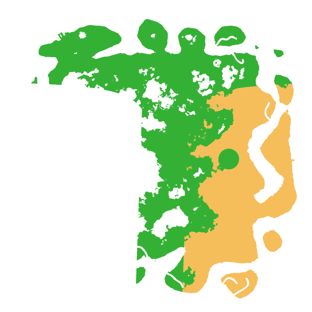 Biome Rust Map: Procedural Map, Size: 4000, Seed: 526896807