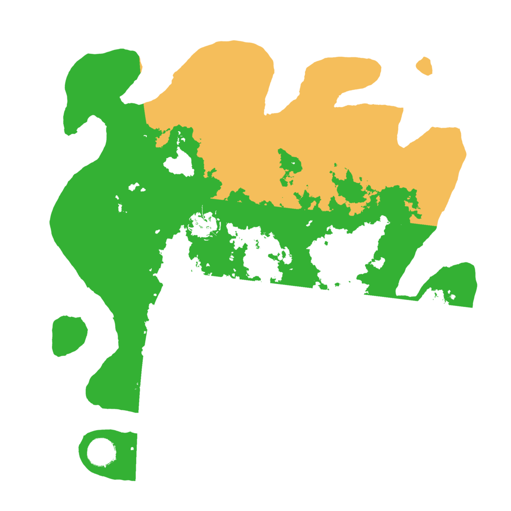 Biome Rust Map: Barren, Size: 3200, Seed: 1776673370