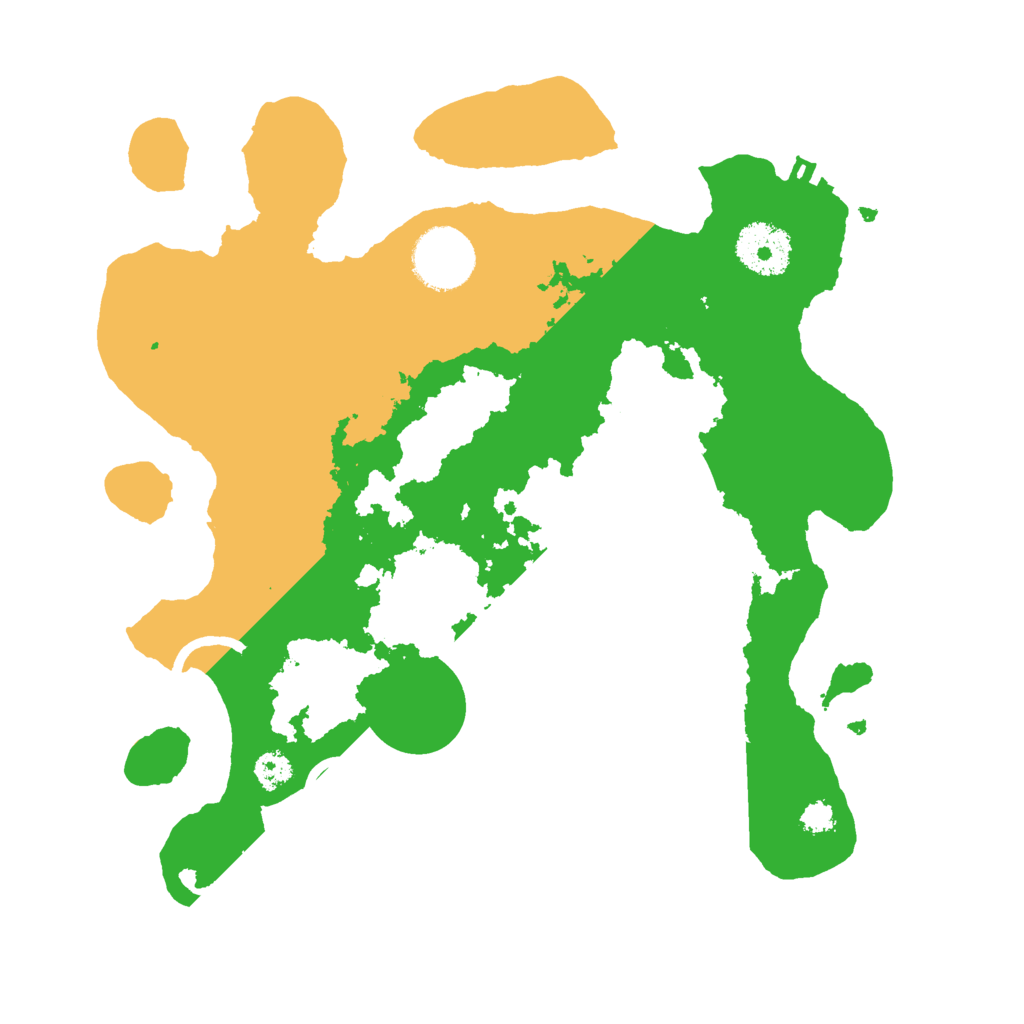 Biome Rust Map: Procedural Map, Size: 2900, Seed: 666