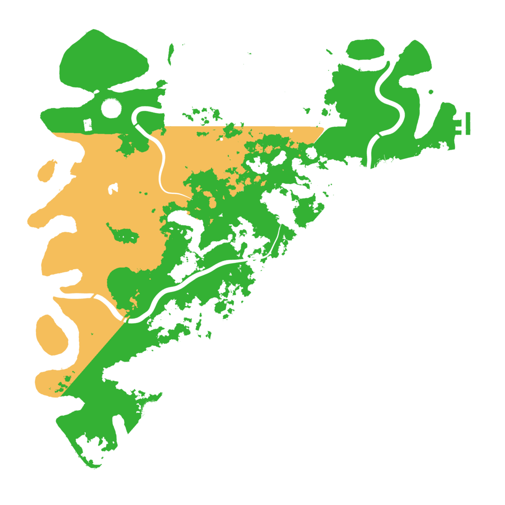Biome Rust Map: Procedural Map, Size: 4500, Seed: 765244313