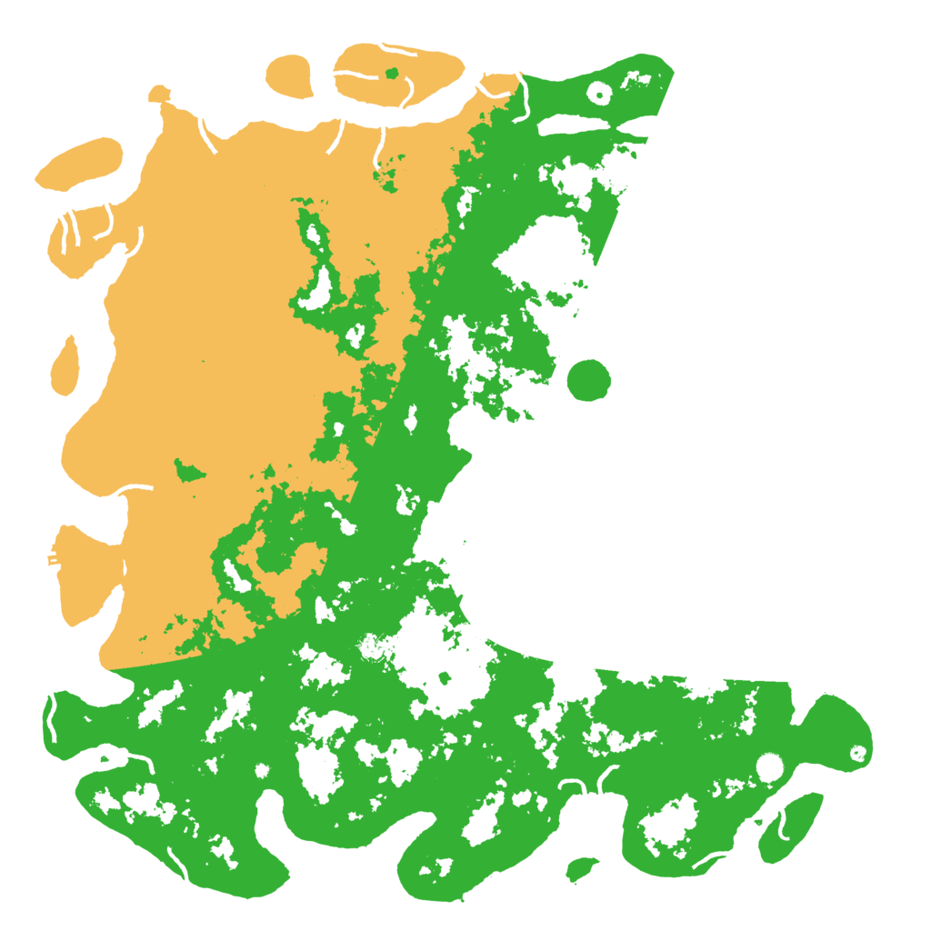 Biome Rust Map: Procedural Map, Size: 6000, Seed: 5350