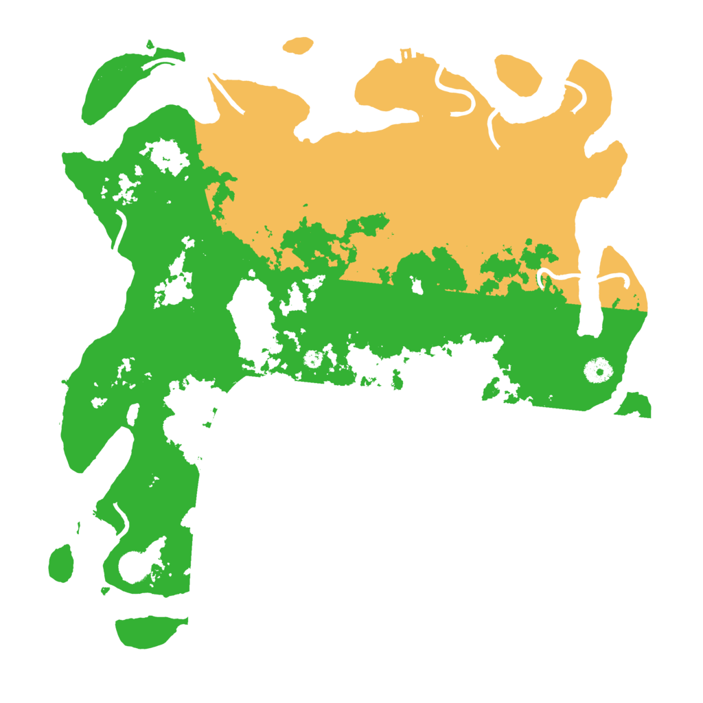 Biome Rust Map: Procedural Map, Size: 4000, Seed: 342440220